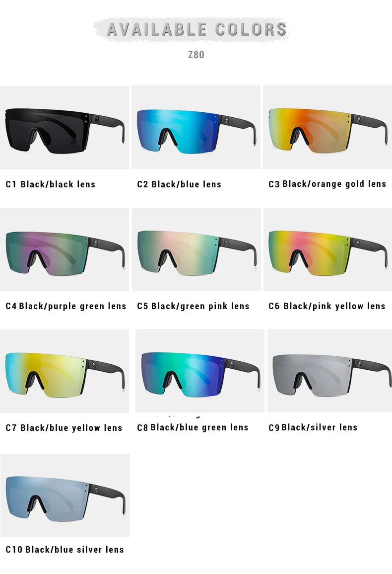 NEUE Hochwertige Luxus Heat Wave Sonnenbrille – Quadratische, verbundene Gläser, Gradient UV400 Brille für Damen & Herren