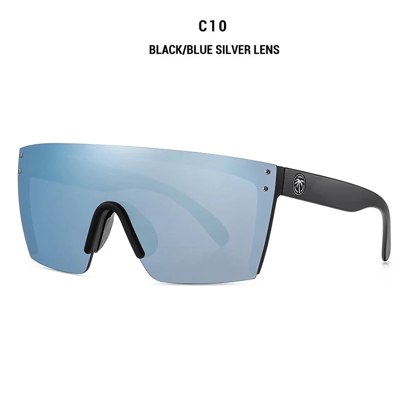 NEUE Hochwertige Luxus Heat Wave Sonnenbrille – Quadratische, verbundene Gläser, Gradient UV400 Brille für Damen & Herren