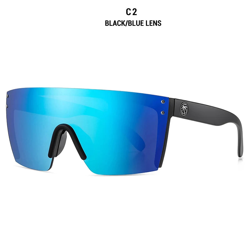 NEUE Hochwertige Luxus Heat Wave Sonnenbrille – Quadratische, verbundene Gläser, Gradient UV400 Brille für Damen & Herren