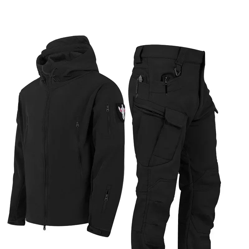 2025 Winter Outfit – Wind- und wasserdichte Softshell Jagd- und Skianzug