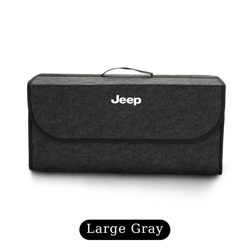 Faltbarer Kofferraum-Organizer – Aufbewahrungsbox für Jeep Grand Cherokee, Compass, Patriot, Renegade, Liberty