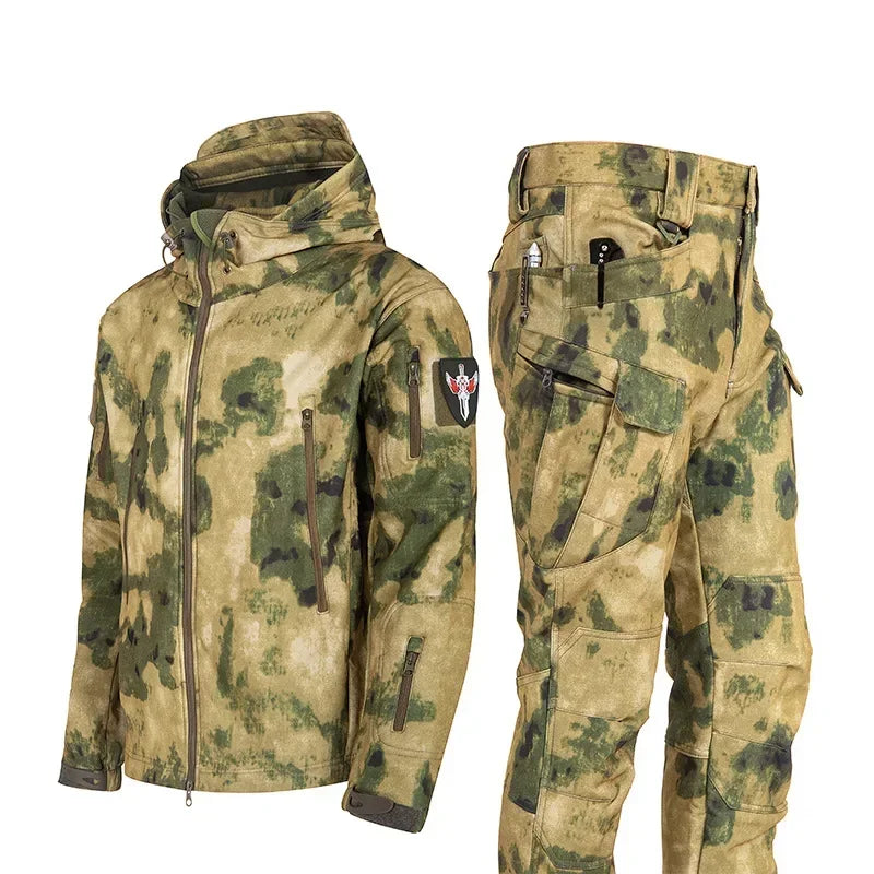 2025 Winter Outfit – Wind- und wasserdichte Softshell Jagd- und Skianzug