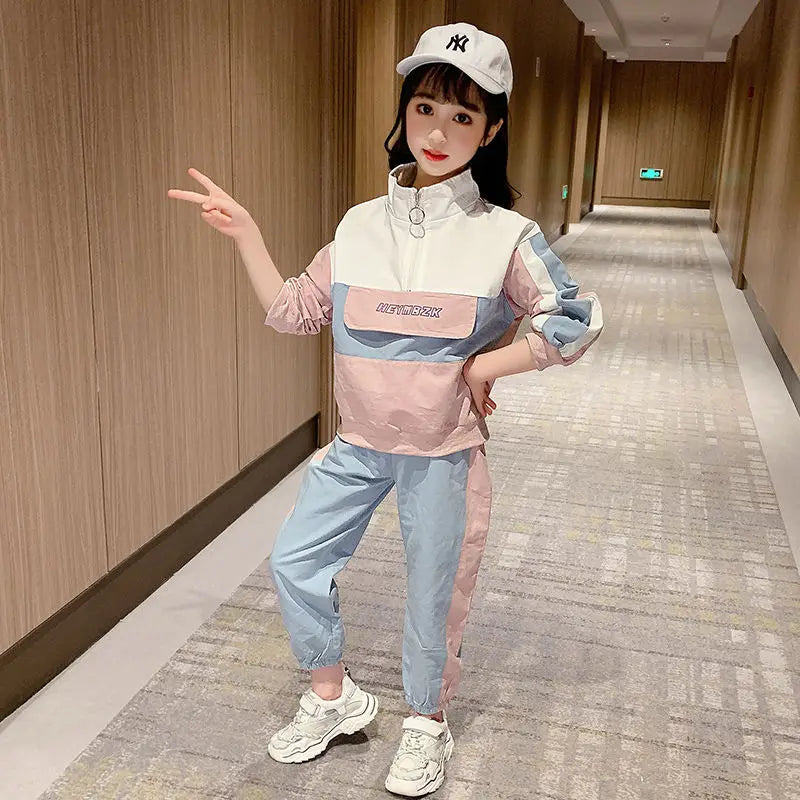 2-teiliges Frühlingsset für Mädchen: Shirt & Hose, für Mädchen von 3-12 Jahren