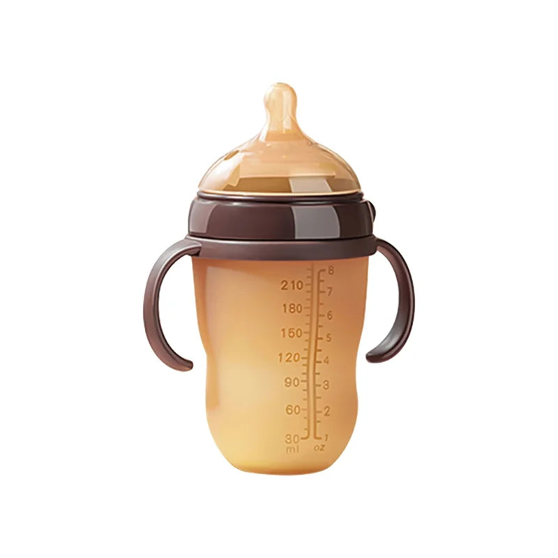 150ml/240ml Nano-Silikon-Babyflasche – Brustähnlich, Weich, Farboptionen