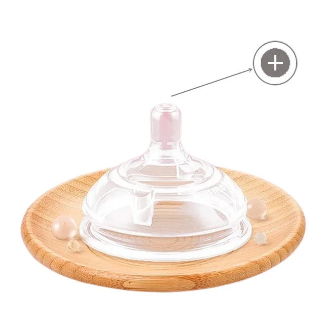 150ml/240ml Nano-Silikon-Babyflasche – Brustähnlich, Weich, Farboptionen
