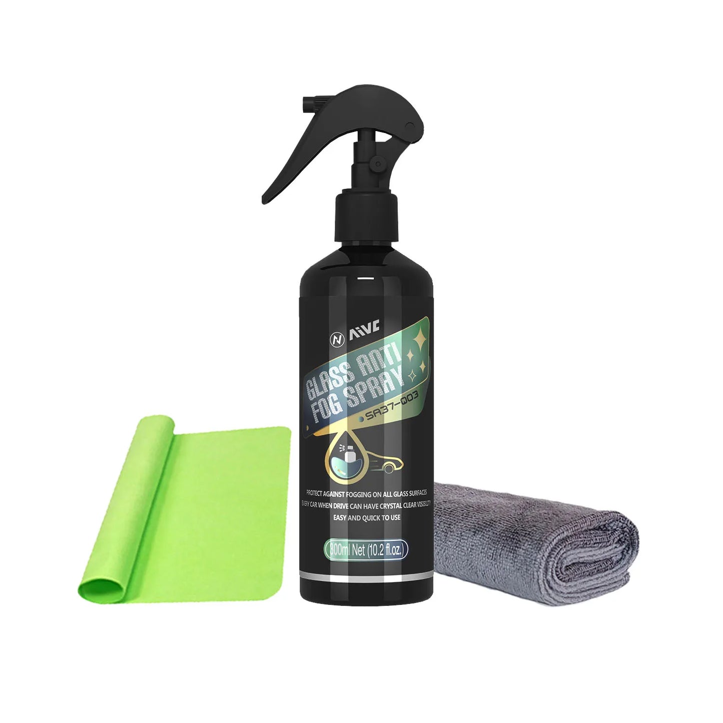 Glas-Anti-Beschlag-Spray, Winter Auto-Innenwindschutzscheibe, langanhaltende Nebelprävention, klare Sicht & Spiegelreiniger