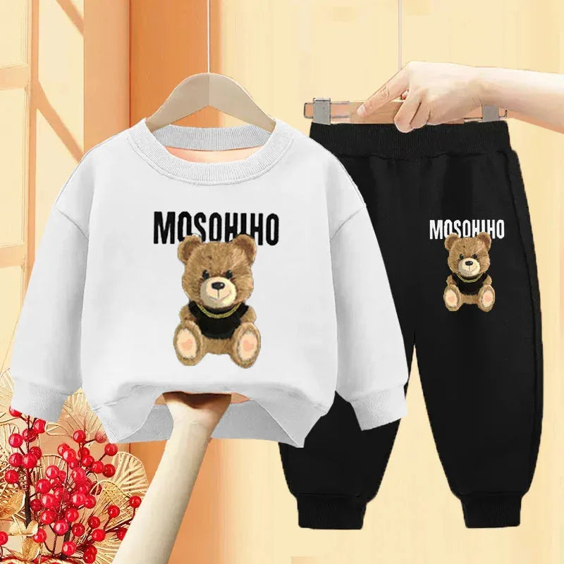Frühling/Herbst Set für Mutter und Kind – Mode Outfits mit Hoodie und Hose