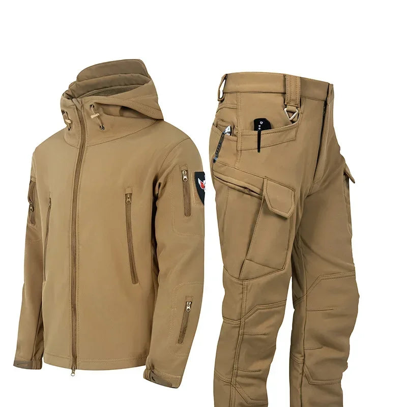 2025 Winter Outfit – Wind- und wasserdichte Softshell Jagd- und Skianzug
