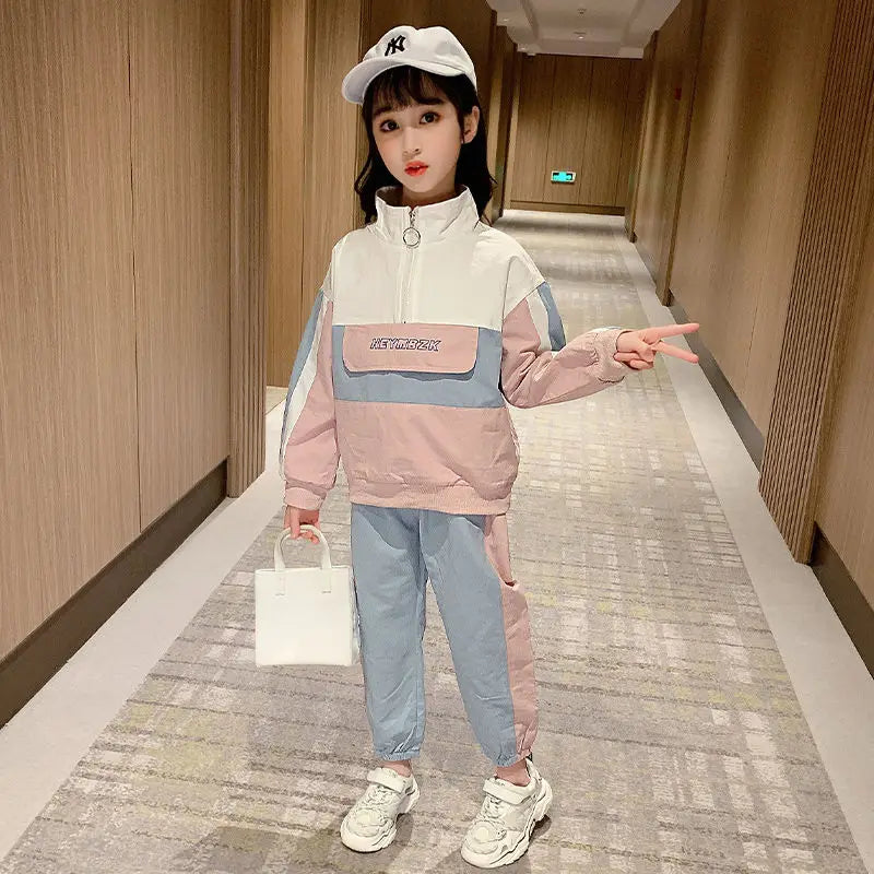 2-teiliges Frühlingsset für Mädchen: Shirt & Hose, für Mädchen von 3-12 Jahren