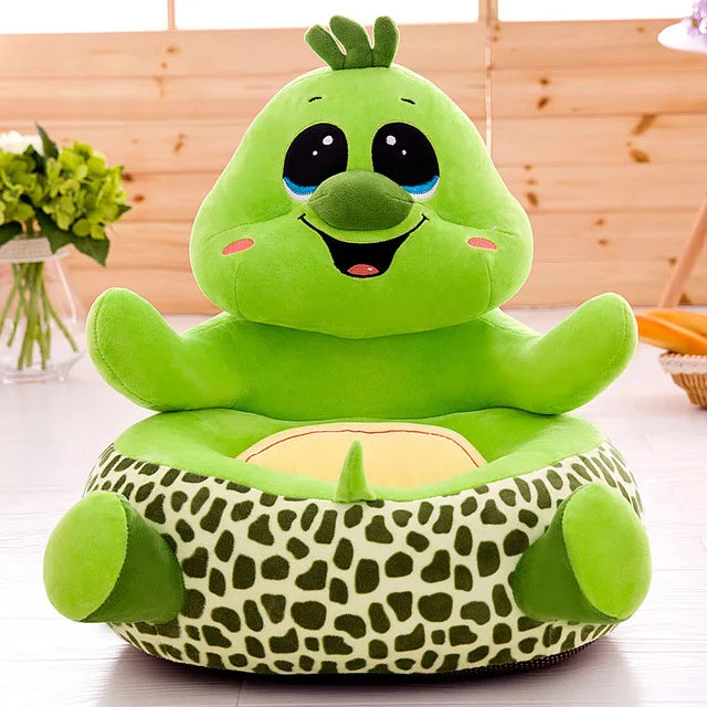 Kinder Cartoon Beanbag Sessel mit Bezug, Ohne Füllung, Flauschiger Gaming Stuhl