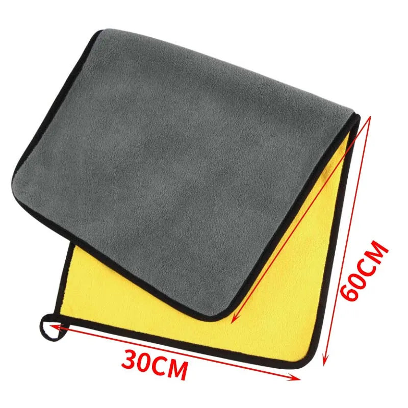 Extra Weiches Premium-Mikrofaser Auto-Wasch- & Trockentuch