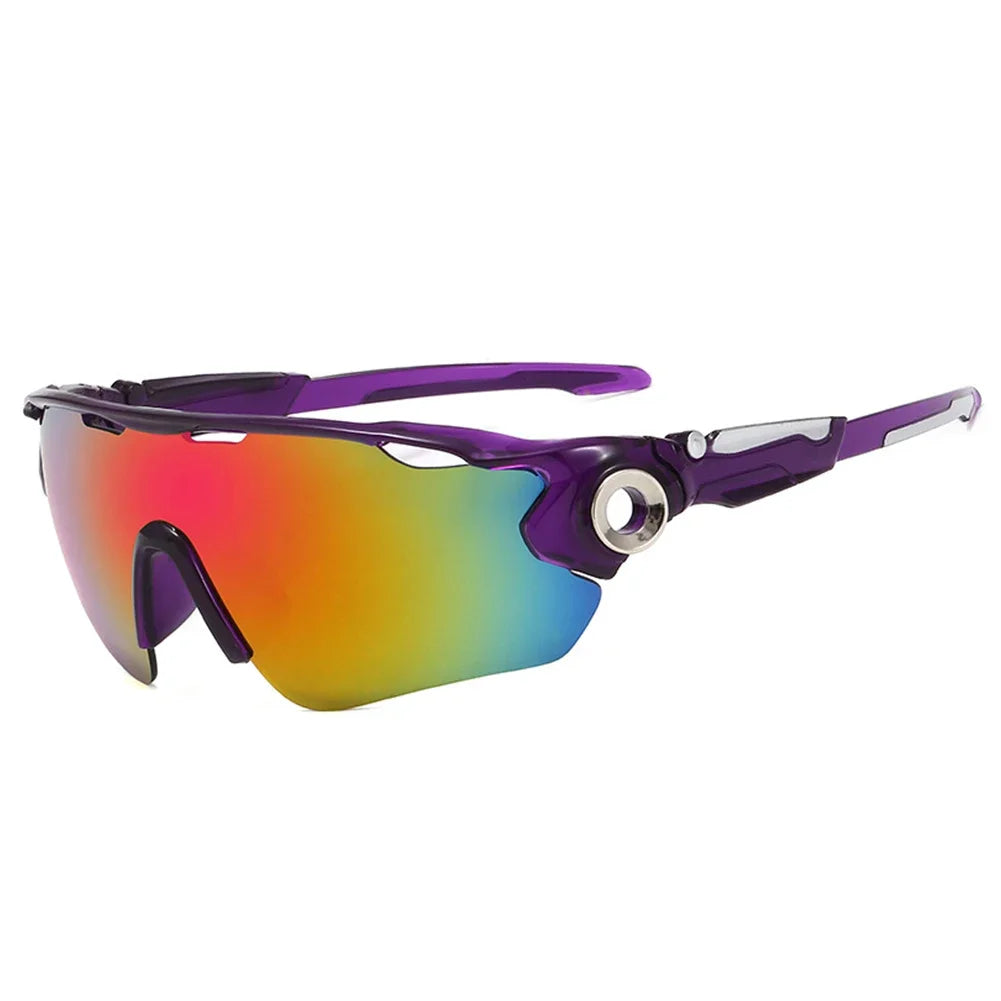 Fahrradbrille, 8 Farben Outdoor-Sport-Sonnenbrille für Männer & Frauen, MTB- und Straßenradbrille, Goggles
