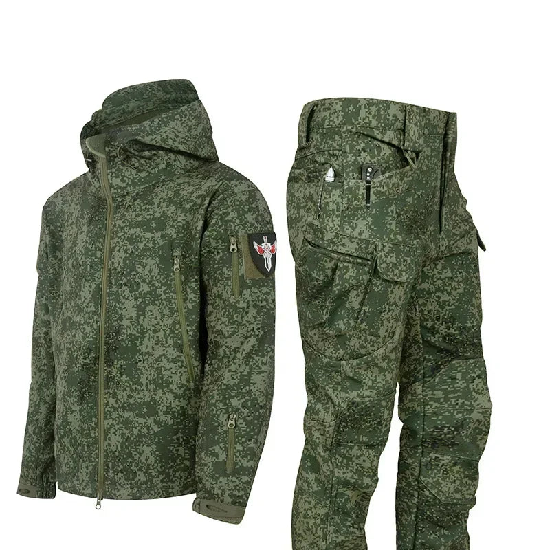 2025 Winter Outfit – Wind- und wasserdichte Softshell Jagd- und Skianzug
