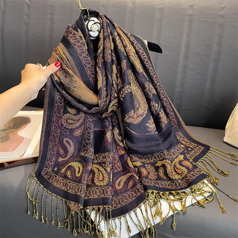 Autumn Cashmere Pashmina Wrap 2024