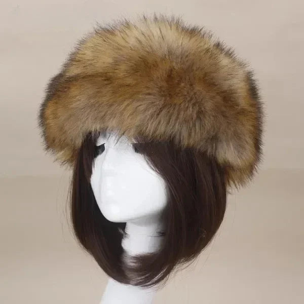 Flauschiges Winter-Haarband
