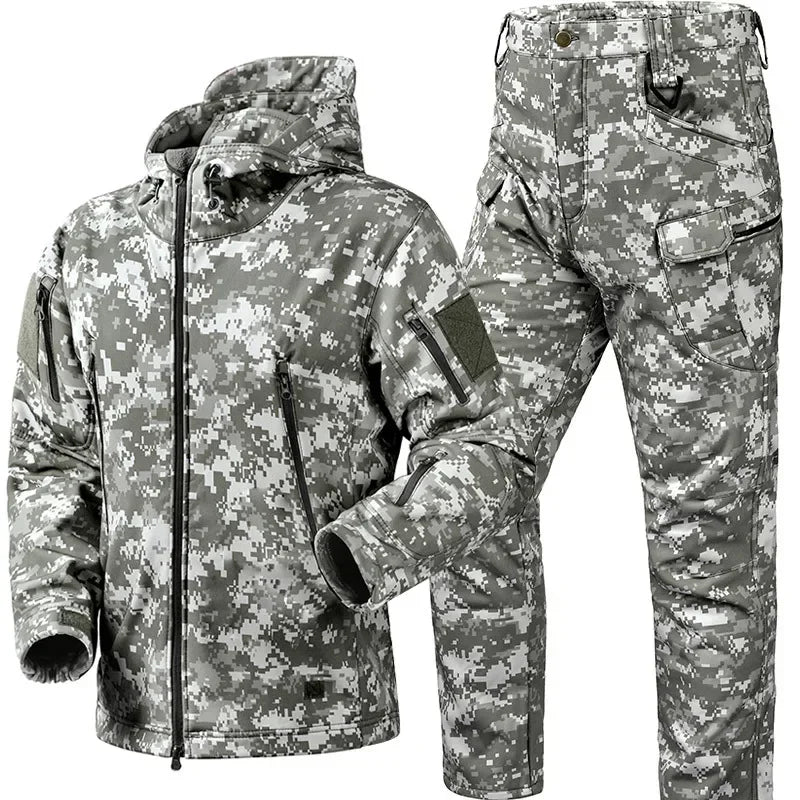 2025 Winter Outfit – Wind- und wasserdichte Softshell Jagd- und Skianzug
