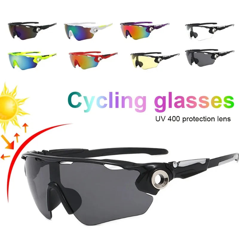 Fahrradbrille, 8 Farben Outdoor-Sport-Sonnenbrille für Männer & Frauen, MTB- und Straßenradbrille, Goggles
