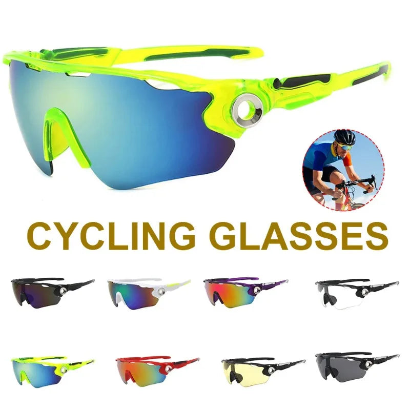 Fahrradbrille, 8 Farben Outdoor-Sport-Sonnenbrille für Männer & Frauen, MTB- und Straßenradbrille, Goggles
