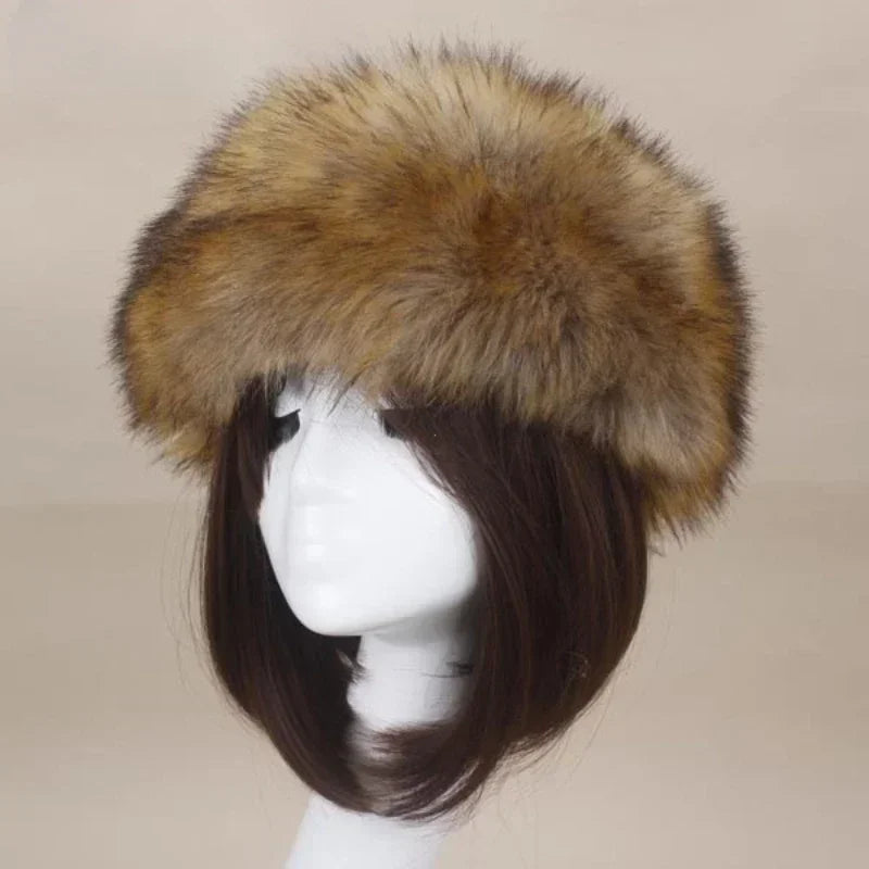 Flauschiges Winter-Haarband