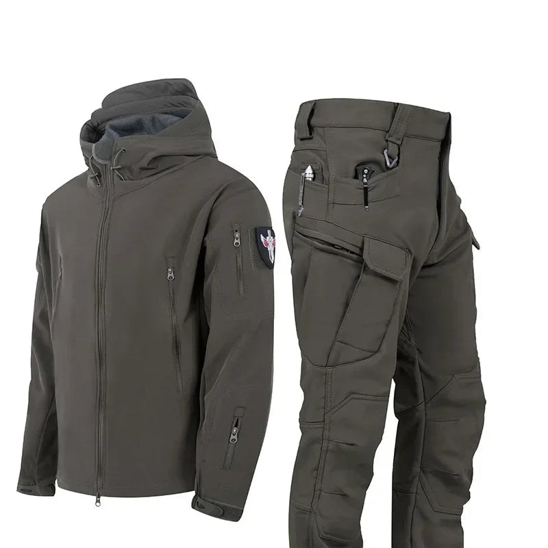 2025 Winter Outfit – Wind- und wasserdichte Softshell Jagd- und Skianzug