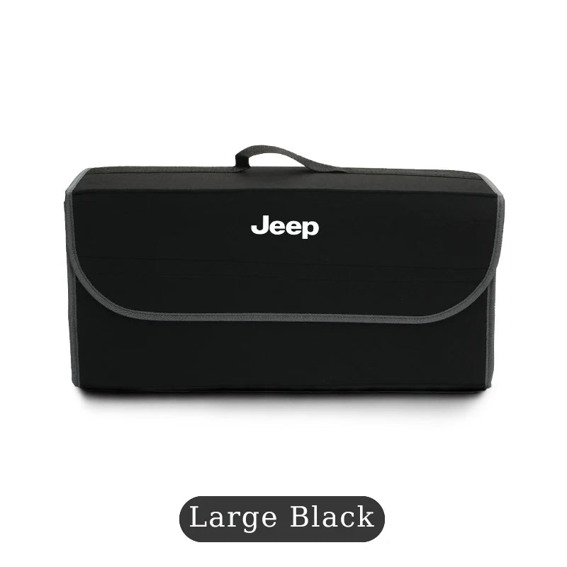 Faltbarer Kofferraum-Organizer – Aufbewahrungsbox für Jeep Grand Cherokee, Compass, Patriot, Renegade, Liberty