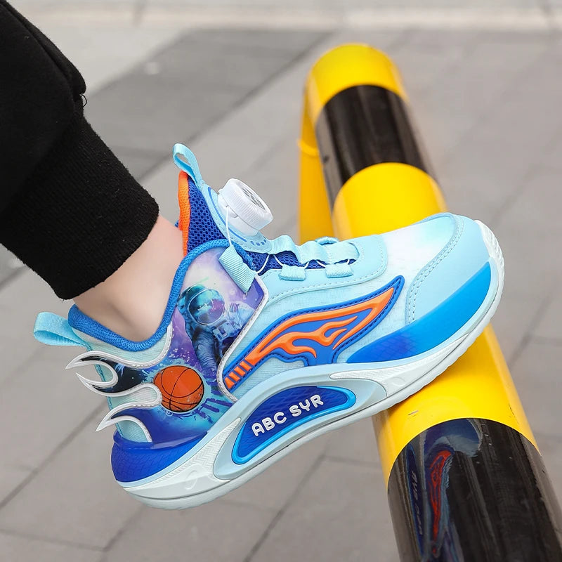 Hochwertige Kinder Sneakers mit Drehverschluss – Rutschfest & Strapazierfähig
