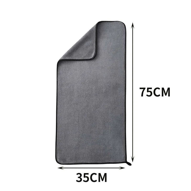 Extra Weiches Premium-Mikrofaser Auto-Wasch- & Trockentuch