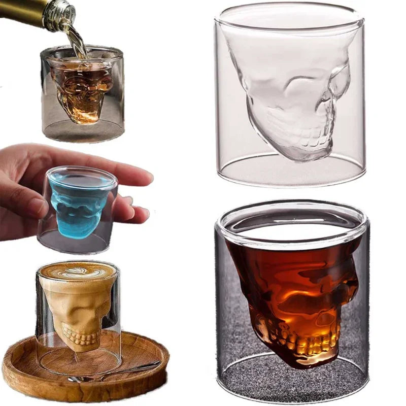 Kristall Weingläser & Cocktailbecher – Doppelbodige Barware