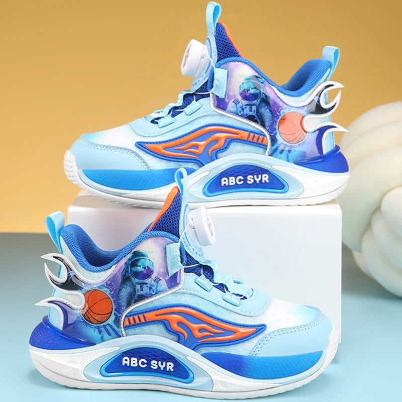 Hochwertige Kinder Sneakers mit Drehverschluss – Rutschfest & Strapazierfähig
