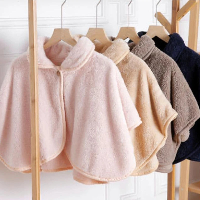 Damen Plüsch-Schal – Warmer dicker Umhang für Herbst & Winter