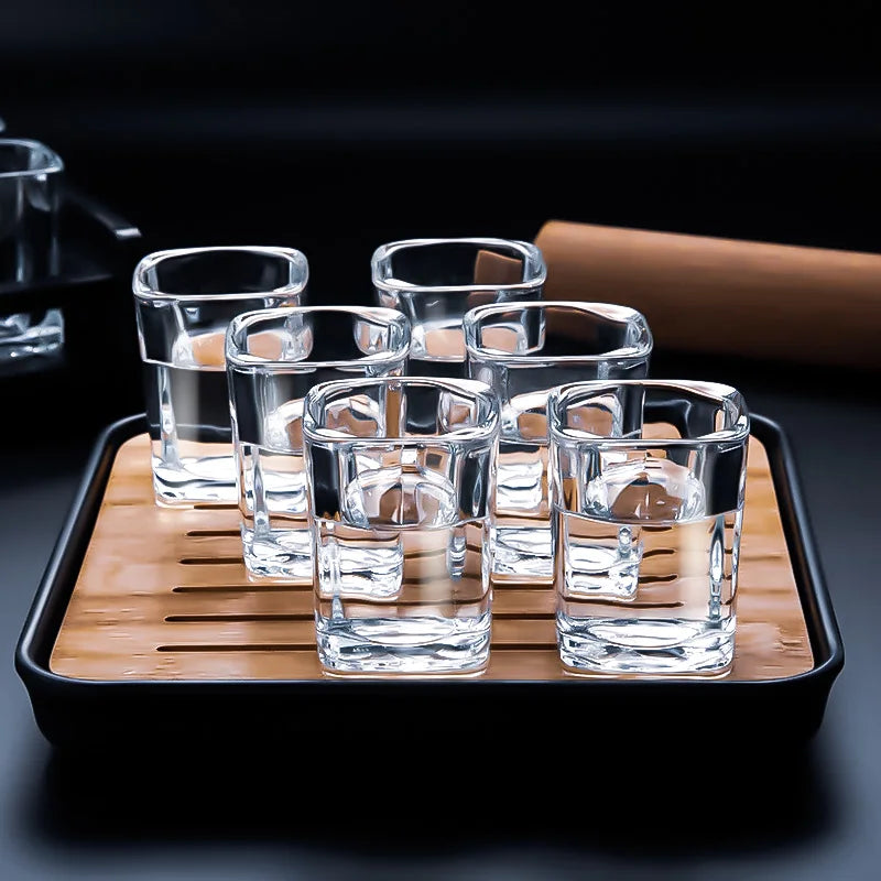 GIANXI Whiskey- & Schnapsglashalter – Aufbewahrungsständer für Likörgläser