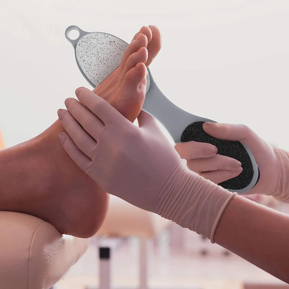 1PC Fußfeile Bimsstein – 4-in-1 Pediküre Tool zur Entfernung von Hornhaut, für trockene & nasse Fußpflege für Männer & Frauen