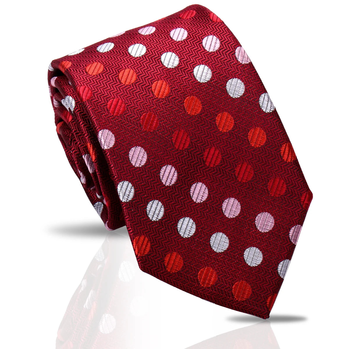 Luxuriöse Herren 7,5 cm Krawatte – Paisley- & Gestreifte Krawatte für Hochzeiten & Arbeitsplatz
