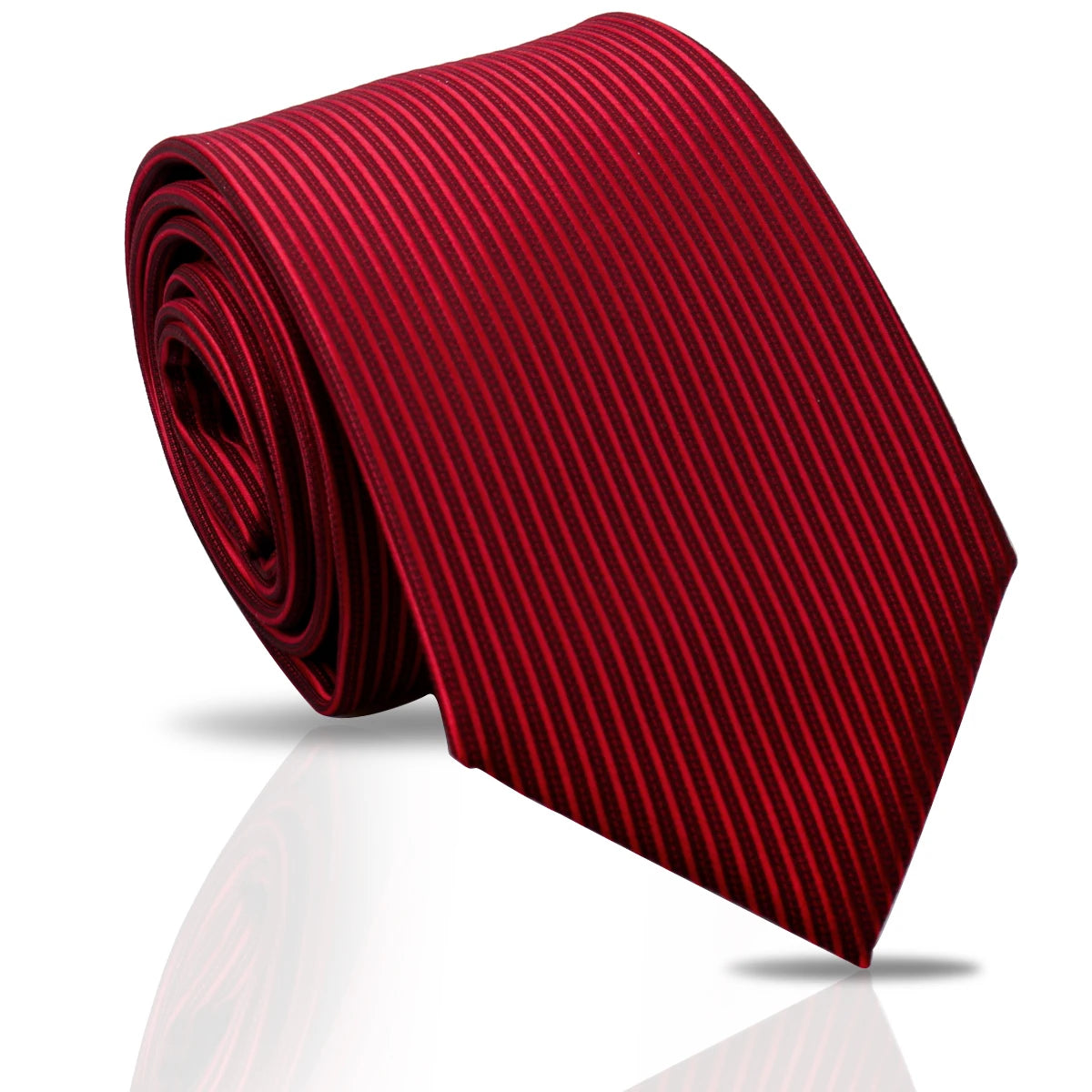 Luxuriöse Herren 7,5 cm Krawatte – Paisley- & Gestreifte Krawatte für Hochzeiten & Arbeitsplatz