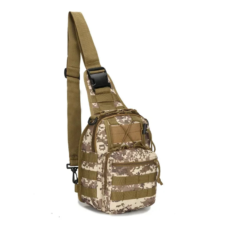 Rucksack für Wandern & Trekking – Taktische Schultertasche für Outdoor, Angeln & Jagd