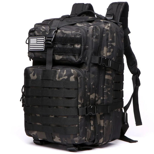 1000D Nylon Wasserdichter Rucksack 25L/50L für Outdoor, Trekking und Jagd
