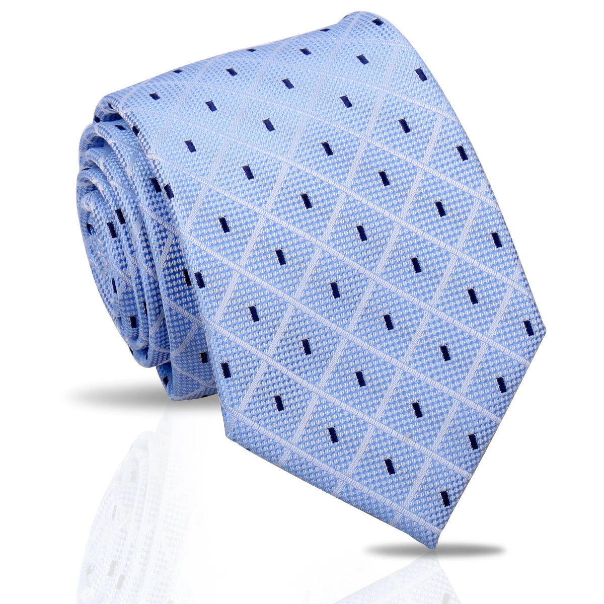 Luxuriöse Herren 7,5 cm Krawatte – Paisley- & Gestreifte Krawatte für Hochzeiten & Arbeitsplatz