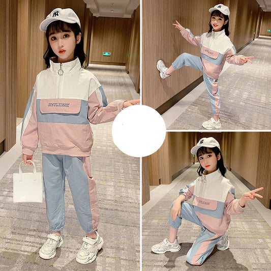 2-teiliges Frühlingsset für Mädchen: Shirt & Hose, für Mädchen von 3-12 Jahren
