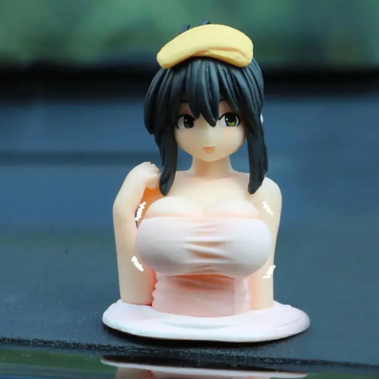 1 Stück Anime Puppe Auto-Dashboard Dekoration – PVC Shaking Widget für Mädchen & Jungen