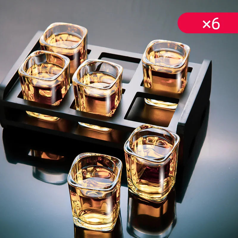 GIANXI Whiskey- & Schnapsglashalter – Aufbewahrungsständer für Likörgläser