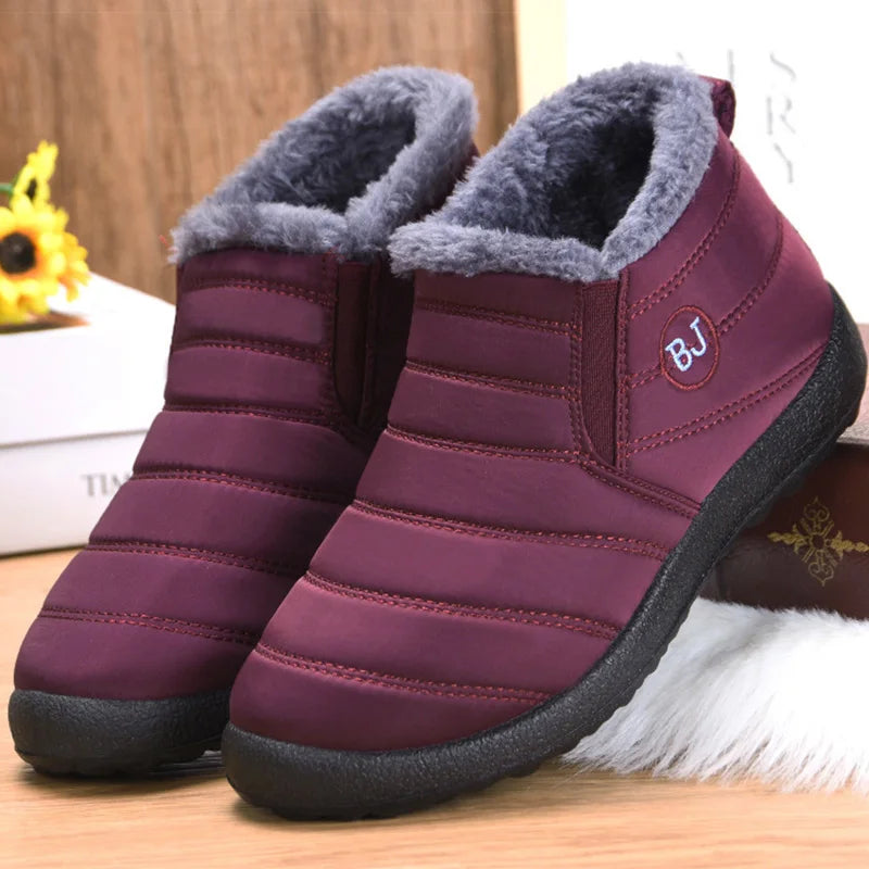 Winter Stiefeletten Damen mit Warmfutter