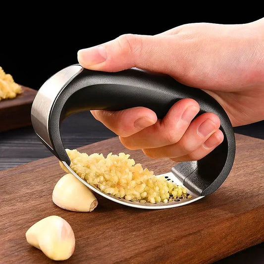 Multifunktionale Knoblauchpresse aus Edelstahl für die Küche