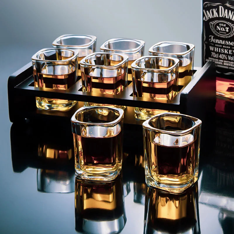 GIANXI Whiskey- & Schnapsglashalter – Aufbewahrungsständer für Likörgläser