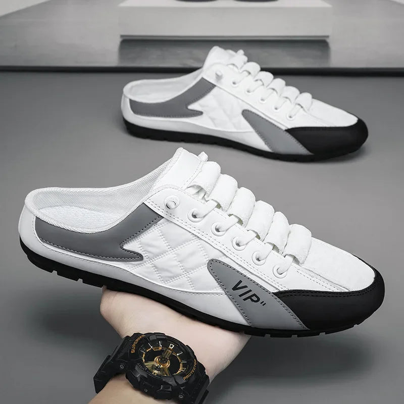Trendy Herren Halbschuhe Slip-On