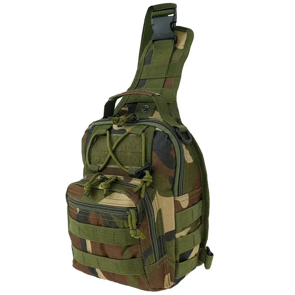 Rucksack für Wandern & Trekking – Taktische Schultertasche für Outdoor, Angeln & Jagd
