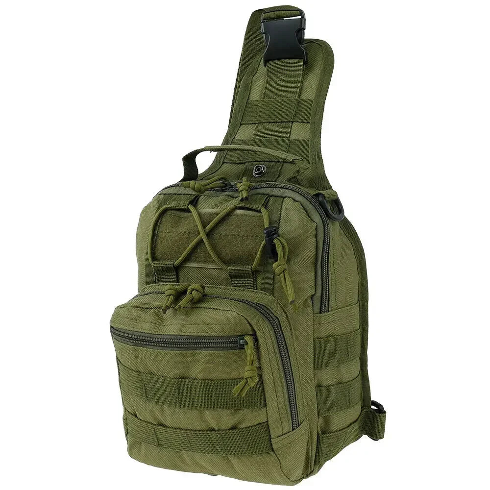 Rucksack für Wandern & Trekking – Taktische Schultertasche für Outdoor, Angeln & Jagd