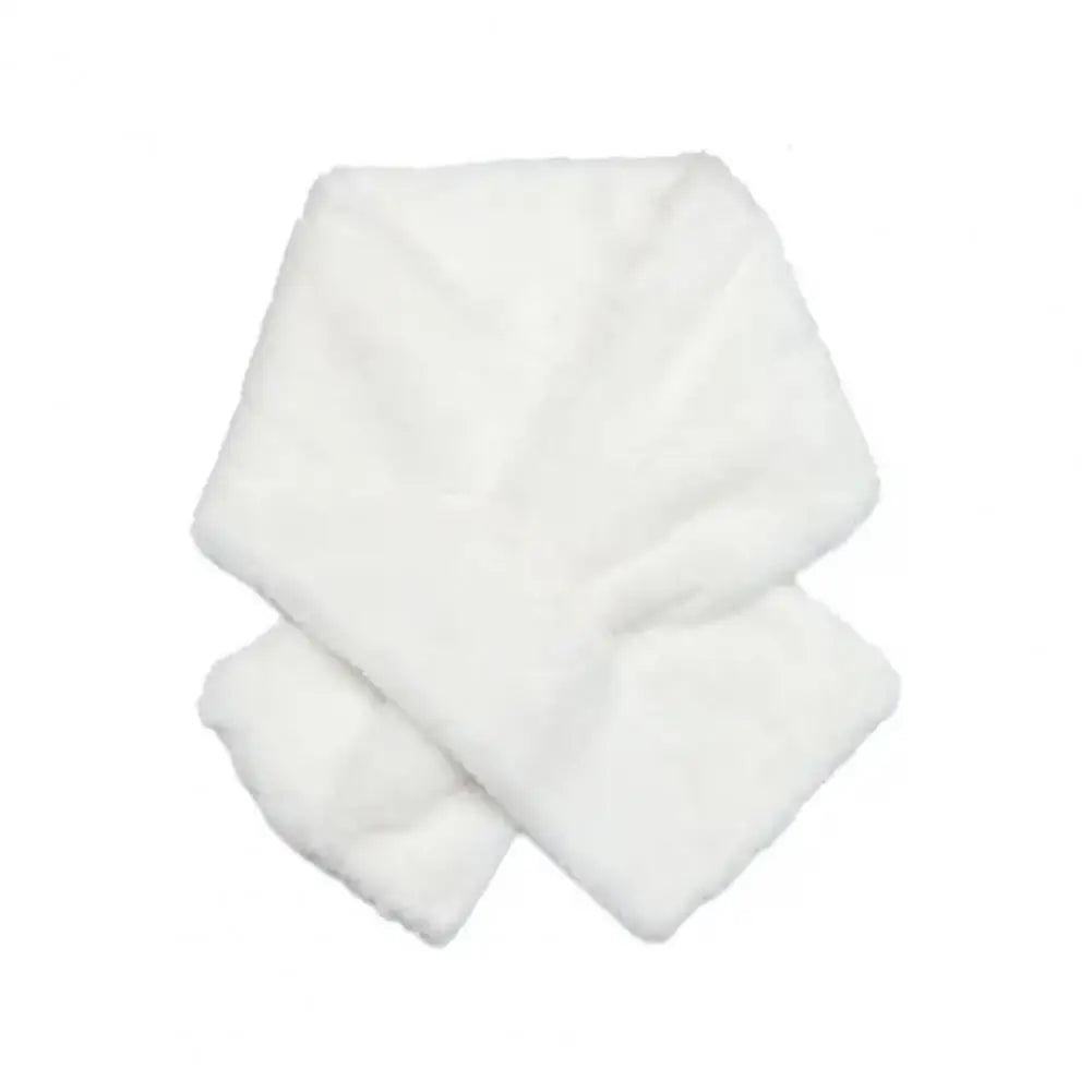Damen Winter Faux Kaninchenfell Kragen – Wärmender Schal & Accessoire