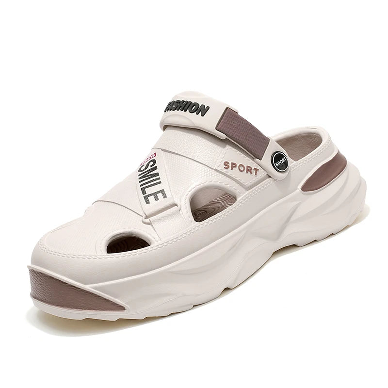 Herren Sandalen Clogs Sommer Outdoor Slipper Größe 45-46