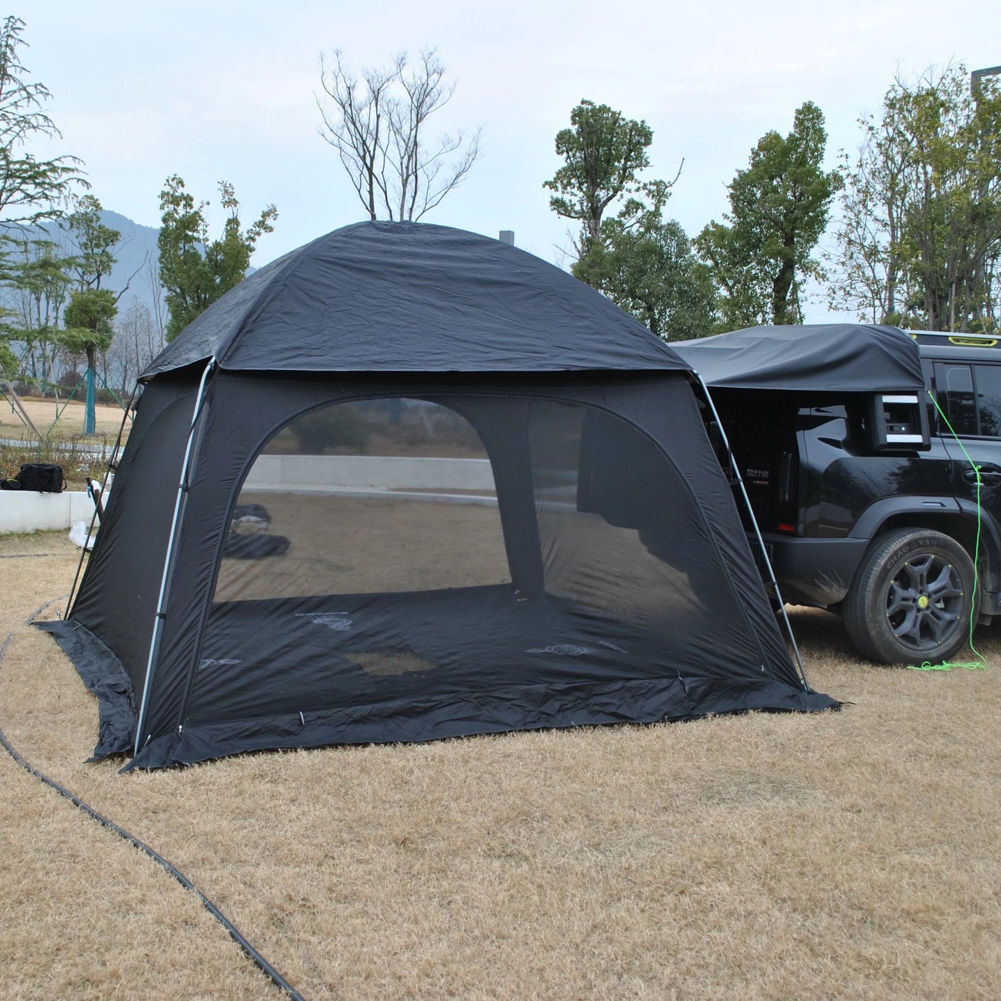 Familien-Camping-Autozelt – Seitenzelt für Auto und Van zum Selbstausbau