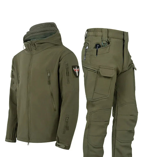 2025 Winter Outfit – Wind- und wasserdichte Softshell Jagd- und Skianzug
